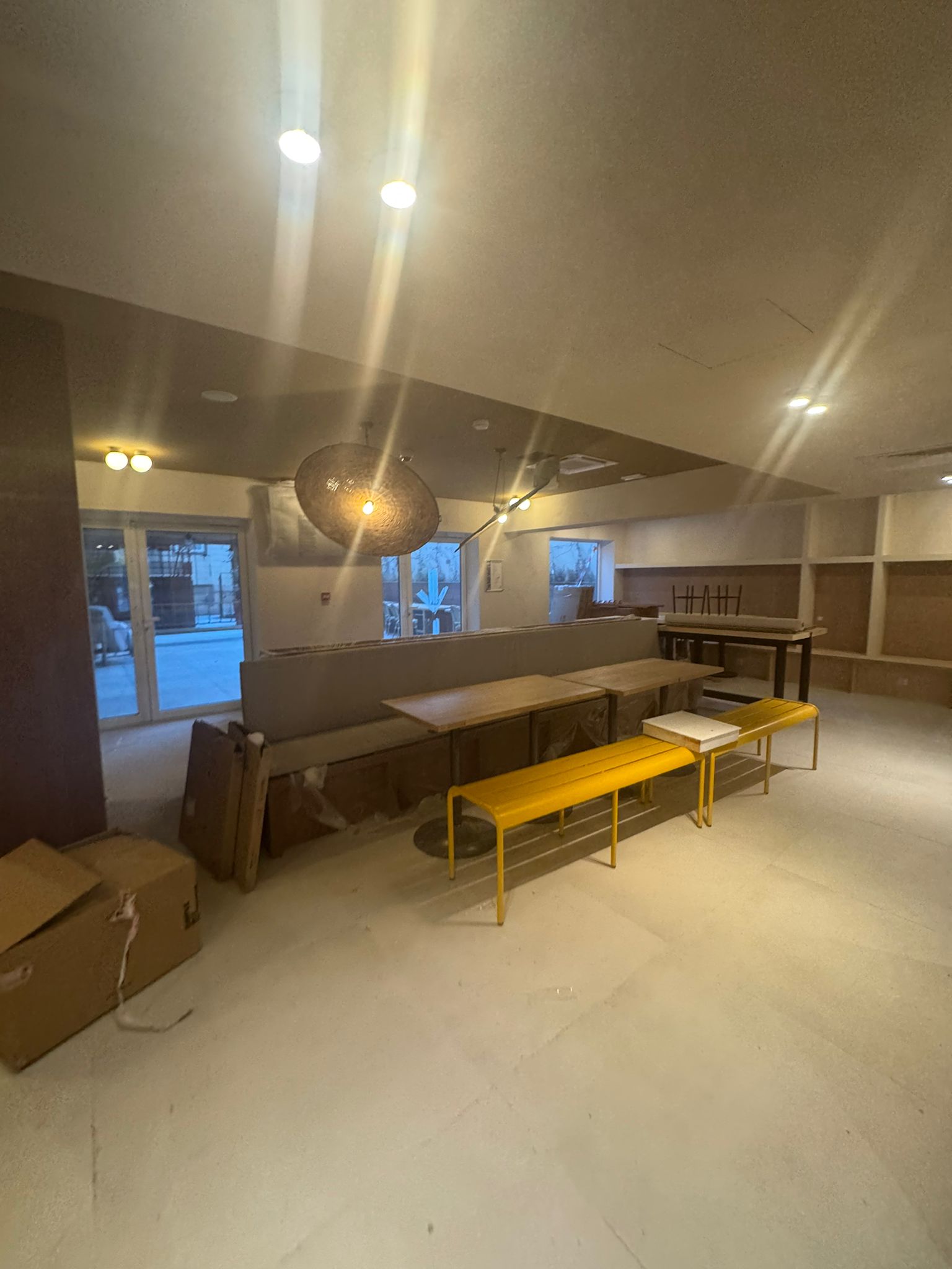 rénovation électrique salle greet hotel