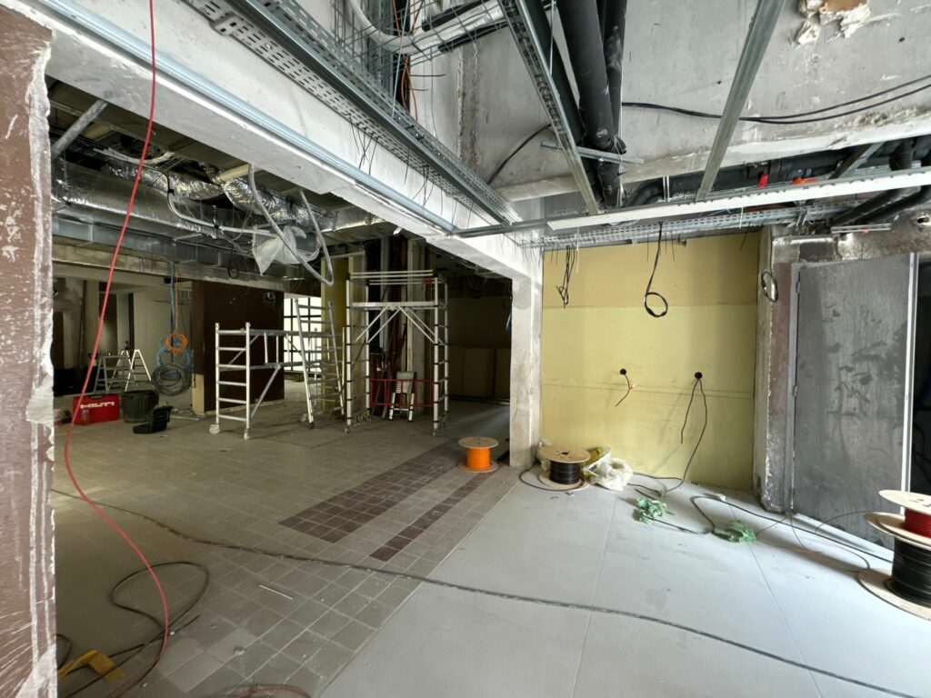 Rénovation électrique greet hotel